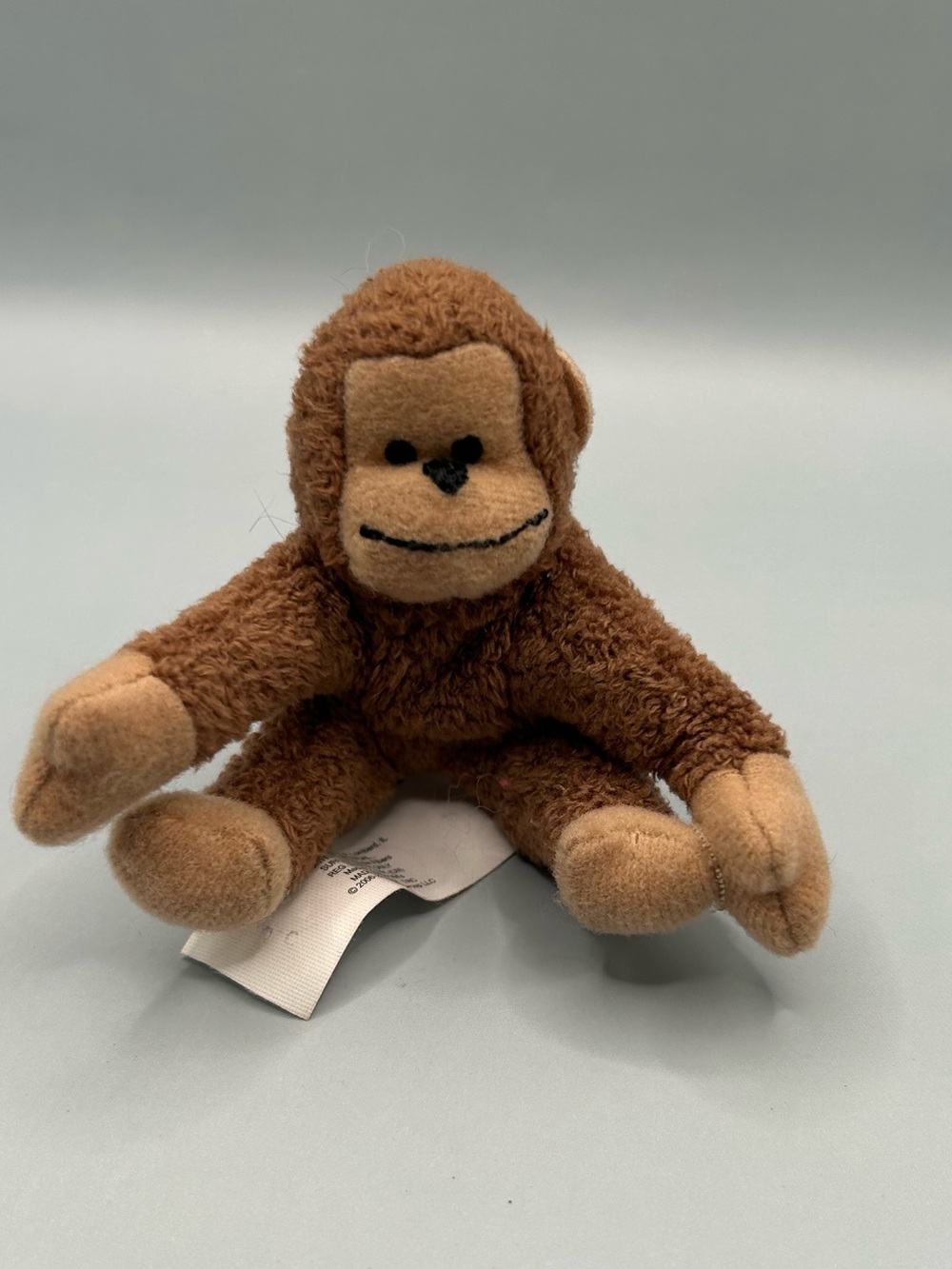 Only Hearts Pets Monkey 3" Mini Pink Heart Club Plush Figure Stuffed Animal